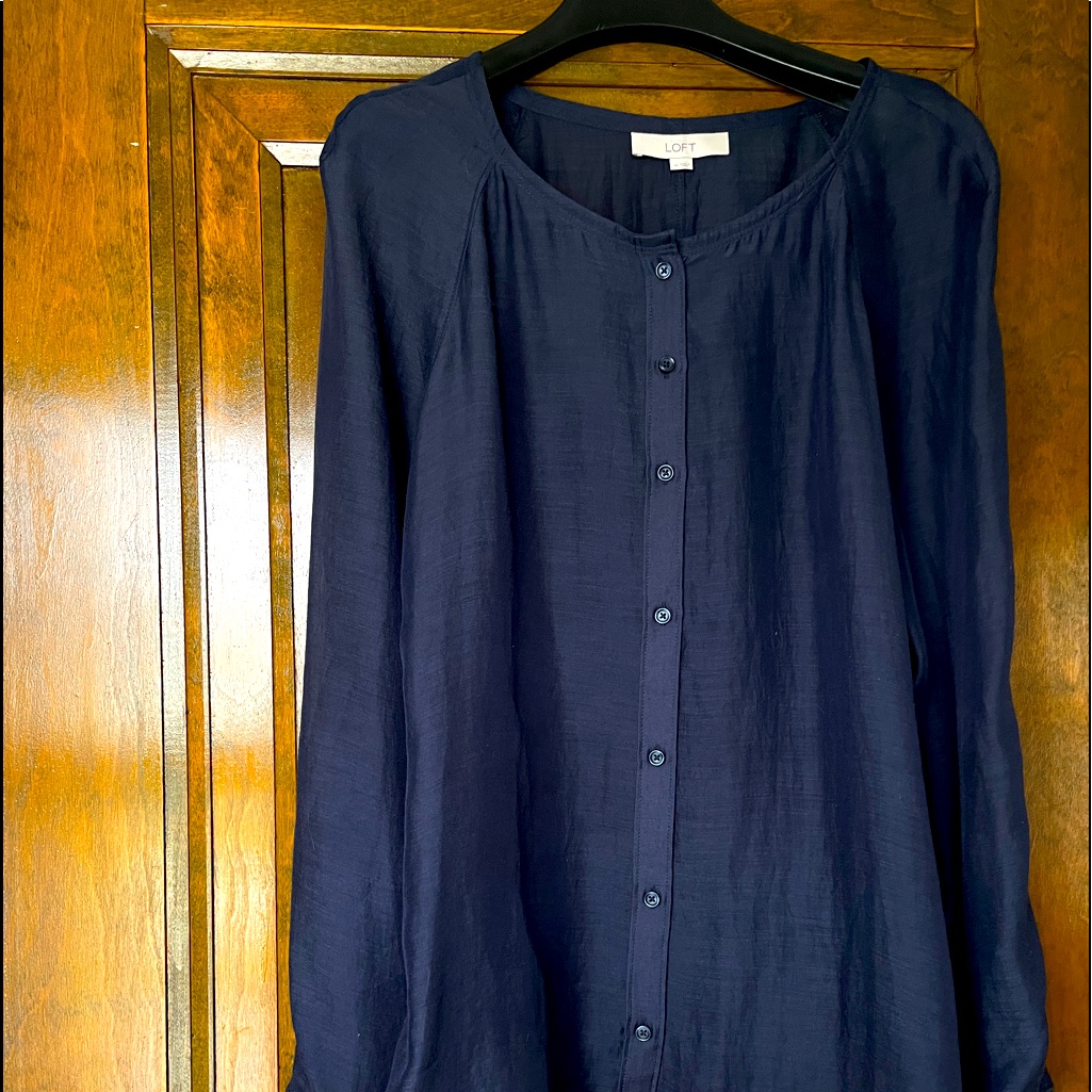 Womens Hankerchief Cotton Blouse